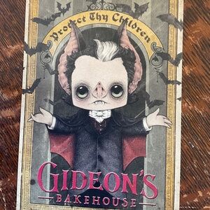 Gideons Bakehouse   Menu card  ‘’Signiore Pipestrello ‘’  March 2024